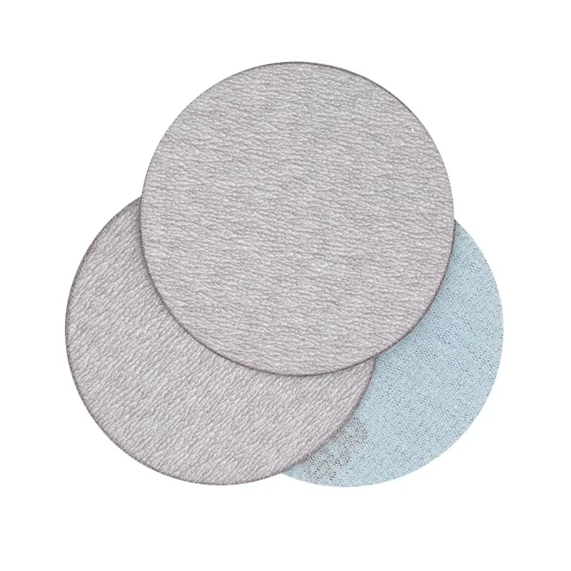 3Inch 75mm Grit 60-1200 White Dry Sandpaper Sand Abrasive Disc Sanding Sheet for Wood Sandpaper Metal Polishing