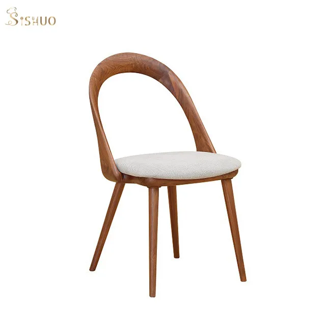 Modern Vintage Style Bentwood Stackable Furniture Chair Wooden Restaurant Bistro Chair