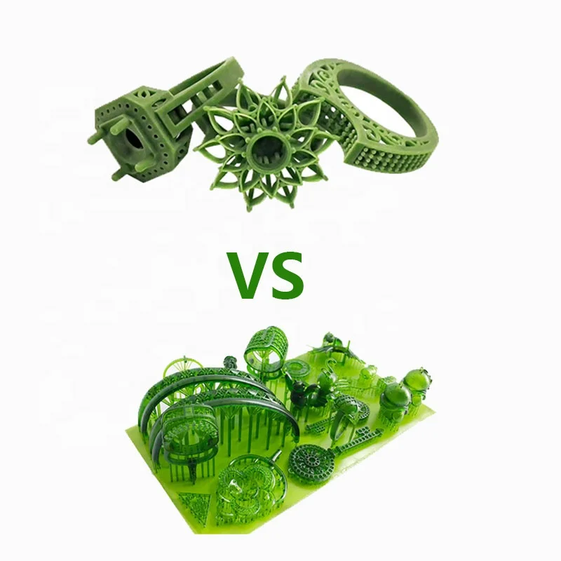 HIMOO rapid resin jewelry castable High Wax  high precision 405nm 3D print