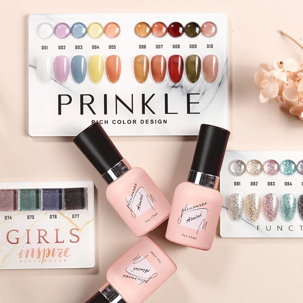 creative nail design gel paint nail art Polish Nail Kit 90 Colors glitter gel polish