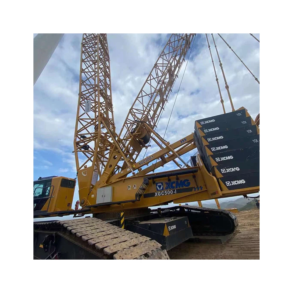 Heavy Tonnage Construction Lifting Machine Used Crawler Crane 500 ton 300 ton 250 ton Crane Crawler