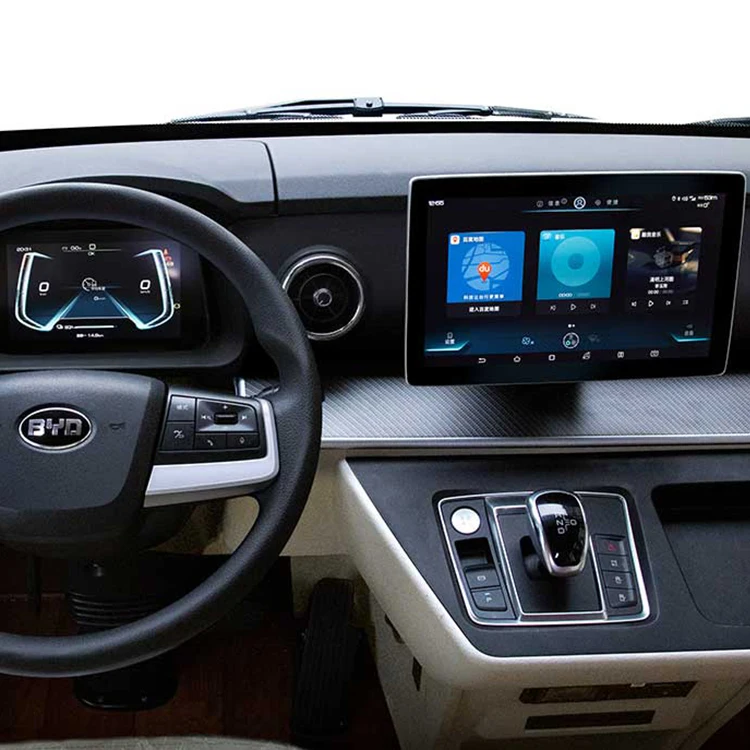 BYD C6 Bus solar electric car Left hand drive BYD C6 MPV high speed new cars battery electric vehicle smart electric bus