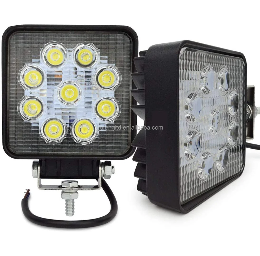 12v 72w 4x4 Atv Ip67 Vehicle Working Lamp Led Truck Accessories Car Offroad Auto Led Work Light