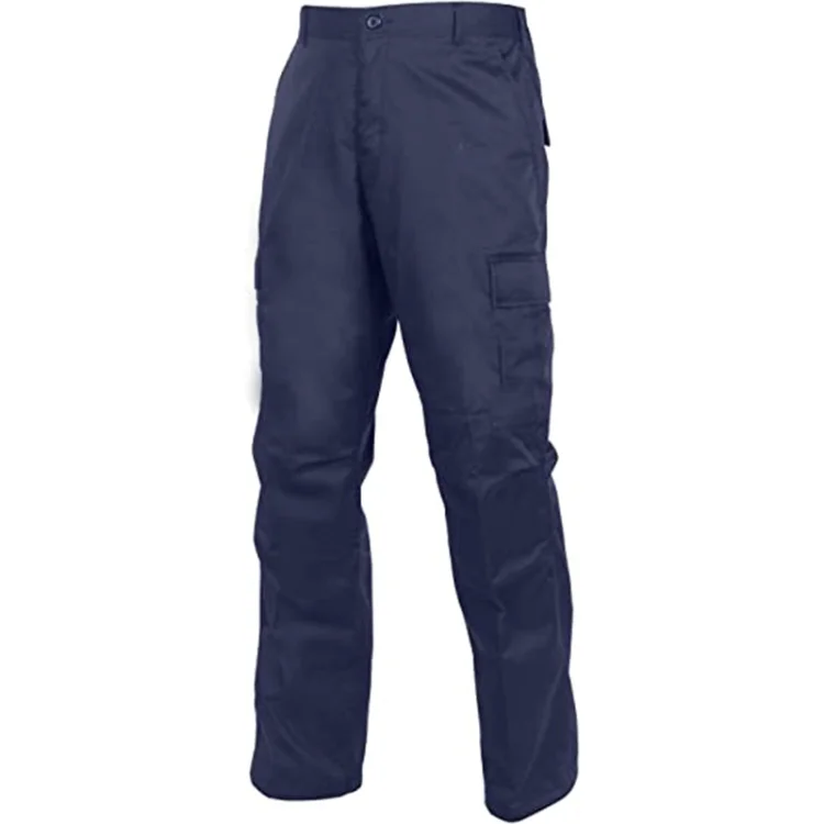Navy blue Combat BDU  Men Casual Slim Fit Jogger  Tactical Safety Work Pants