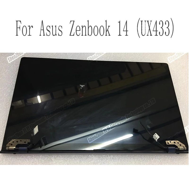14-дюймовые полные запчасти uper для ноутбука Asus ZenBook 14 UX433F ux433, ЖК-панель