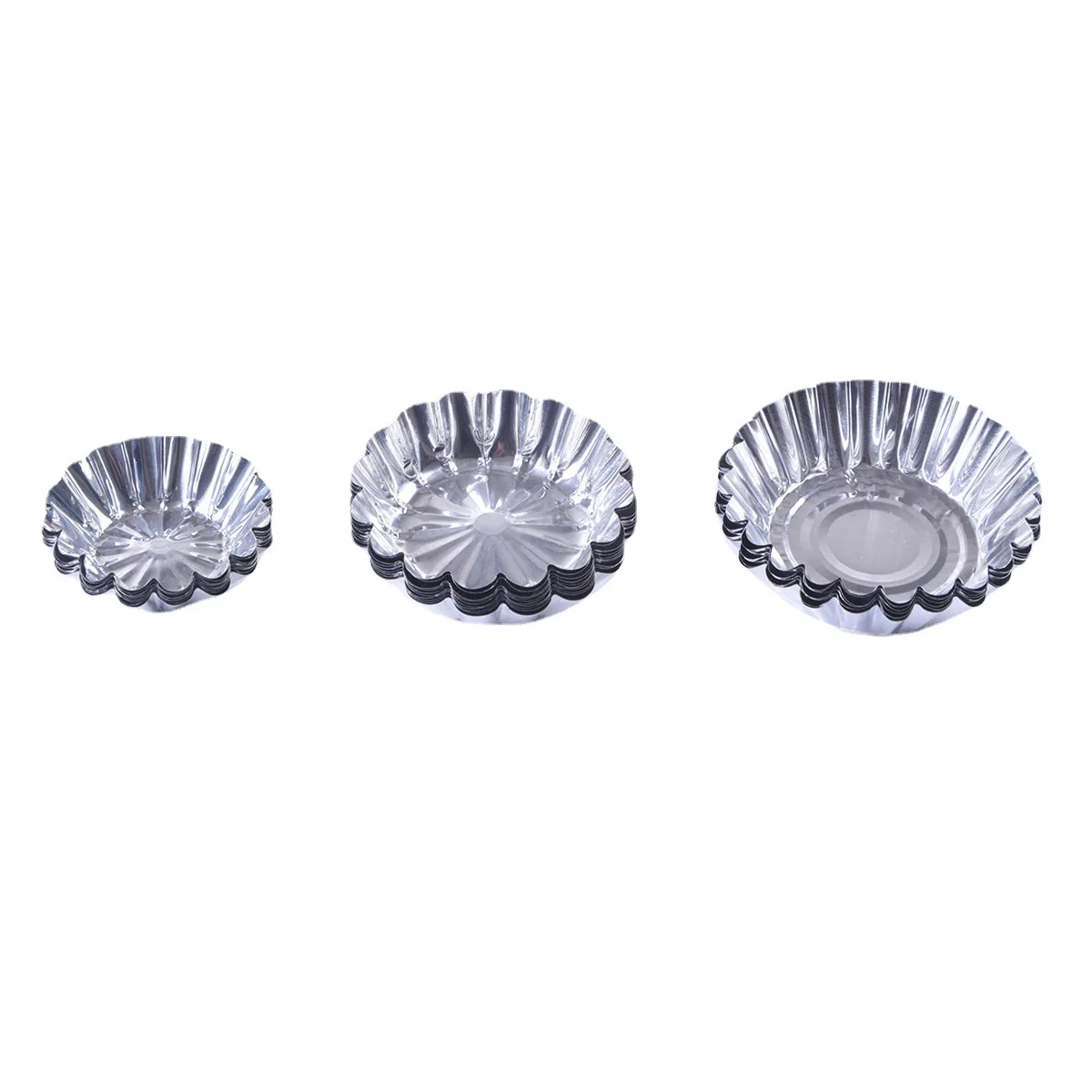 Hot Selling mix Size Cake Muffin Moulds Aluminum Tart Mold Tins Pans Non-stick Cupcake Pudding Baking Cookie Mould