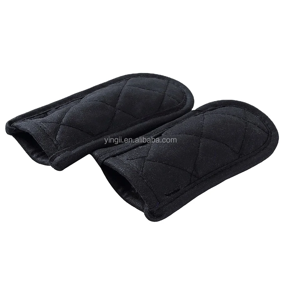 F629 Cotton Terry Pan Handle Sleeve Pot Holder Sets Non-Slip Heat Resistant Machine Washable Handle Cover Sleeve