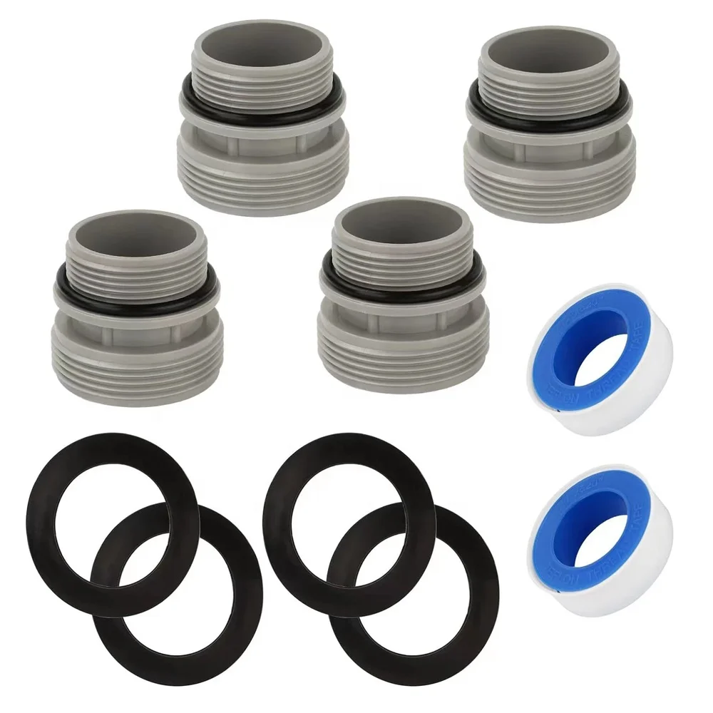 Hose Conversion Adapter Kit Compatible with 40mm to 1.5 inch Hose Connector Pool Pump Sand Filter