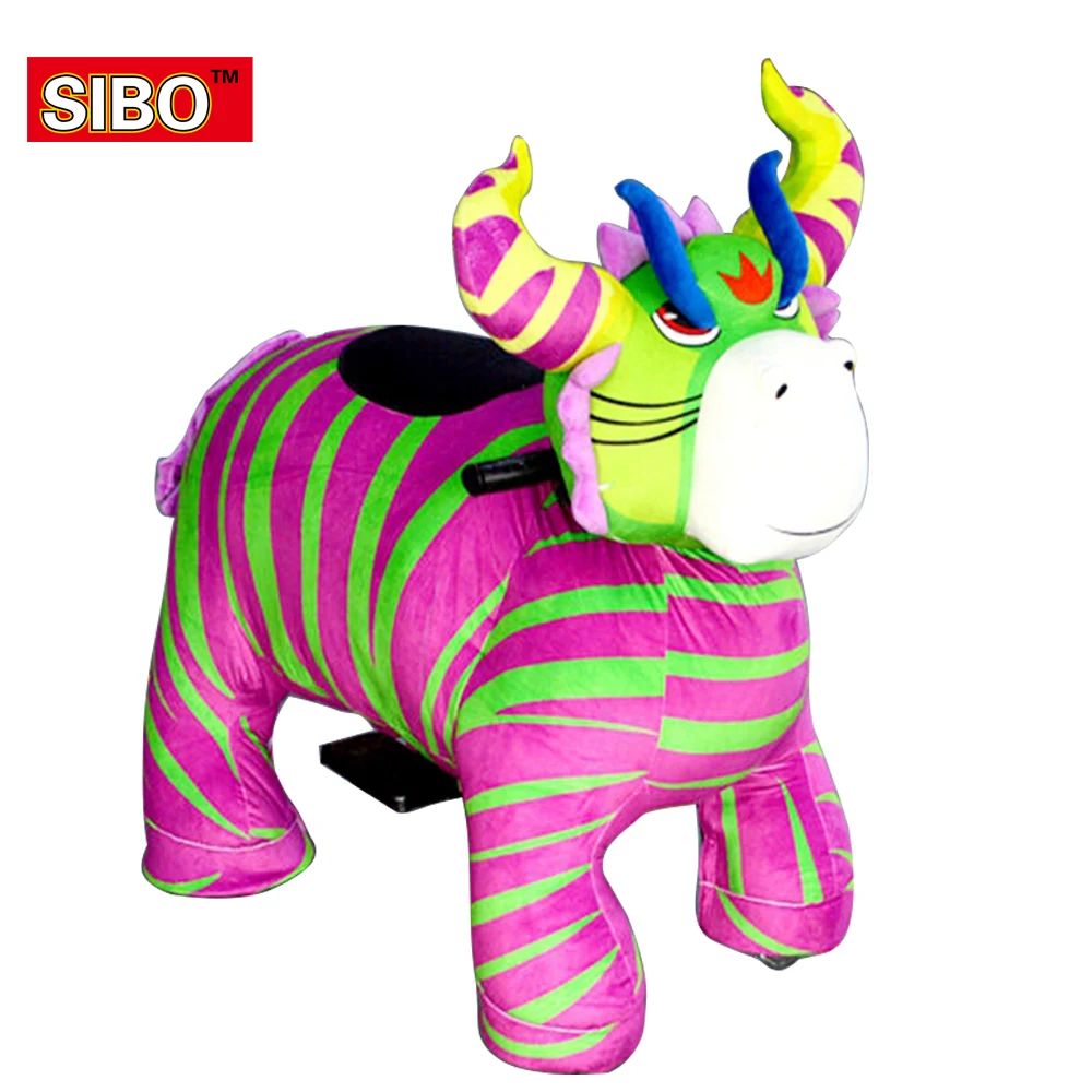High Quality Kids Horse Riding Plush Riding Animal Ride Toy Car