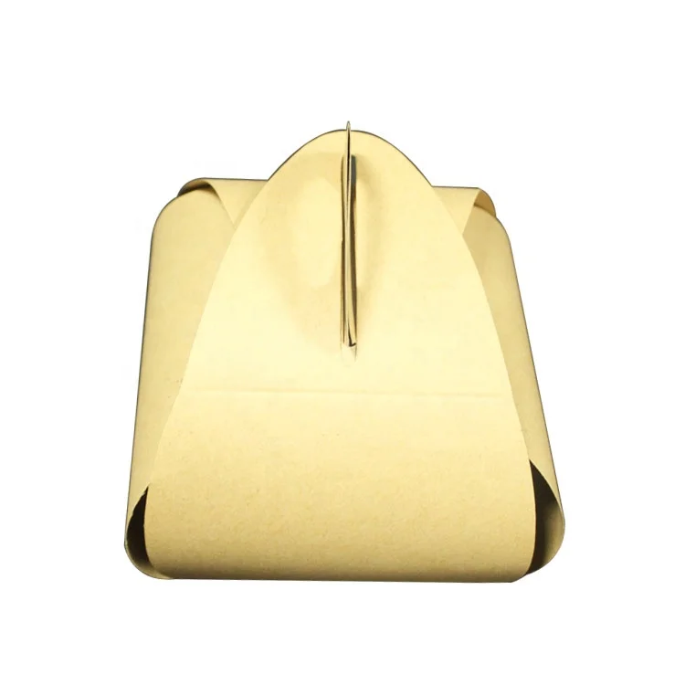 round Food Grade Disposable Cake Box for Dessert Baking Container Stamping Embossing Varnishing Printing Handling Blister Use