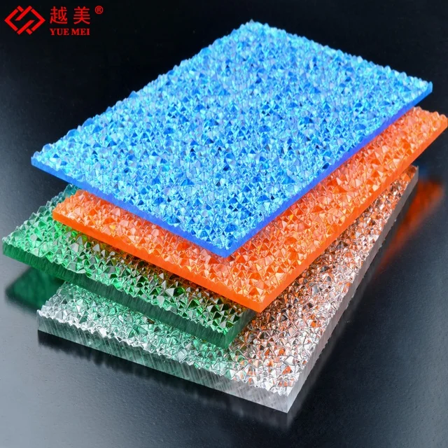 Lexan polycarbonate sheet PC panel price for greenhouse roofing