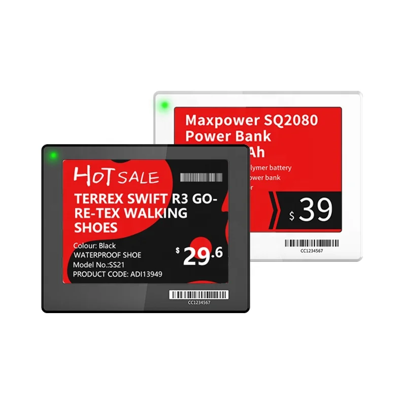 YalaTech ESL E ink Display 4.2 Inch 3 Color Epaper Display ESL Electronic Price Tag Label