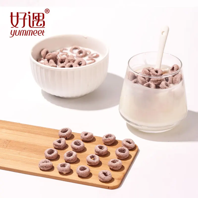 Yummeet grain products black oatmeal konjac Breakfast Cereal