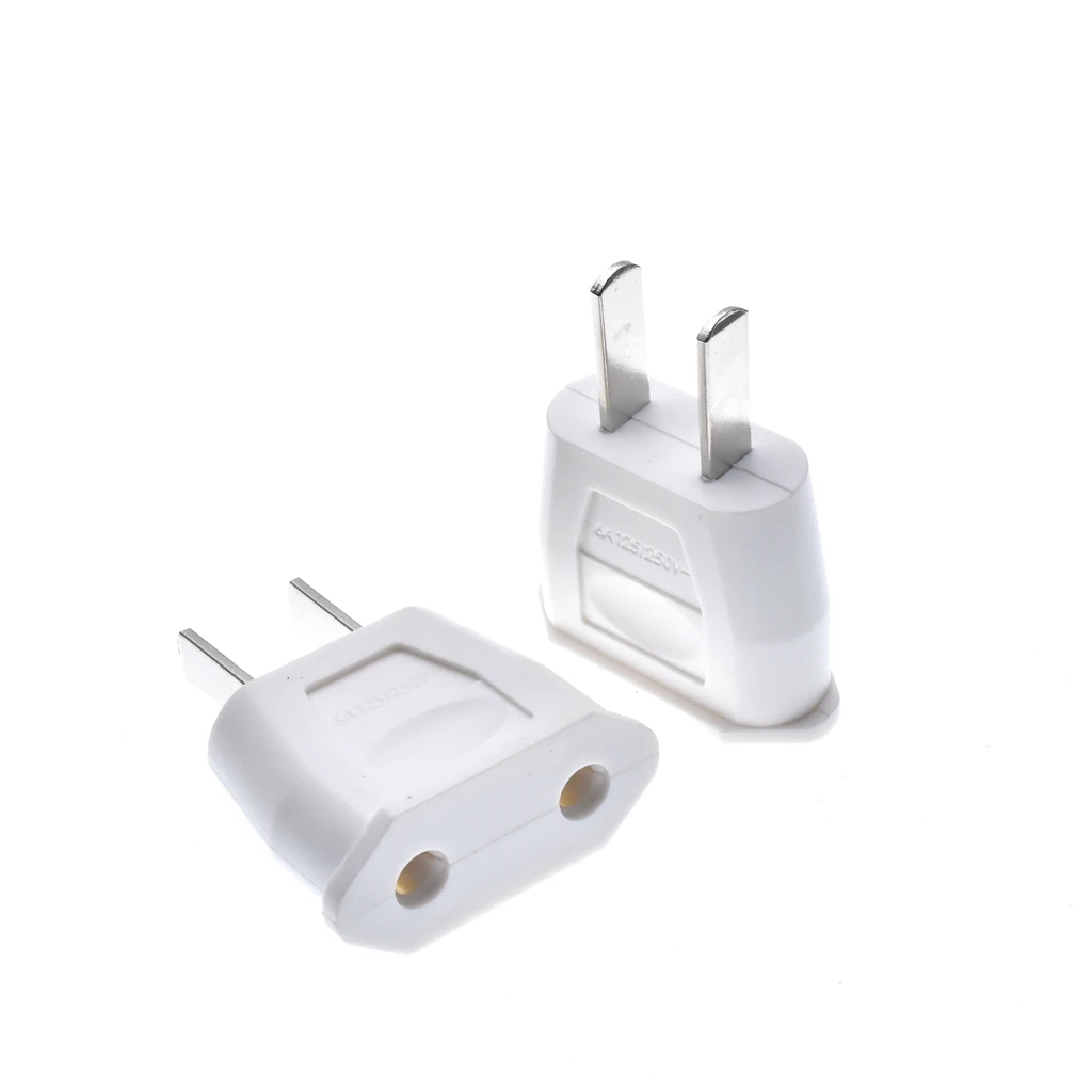 EU Power Cord Cable To 2 Pin US JP CN Plug Adapter EU European To US American Japan China Travel Adapter Electrical Socket