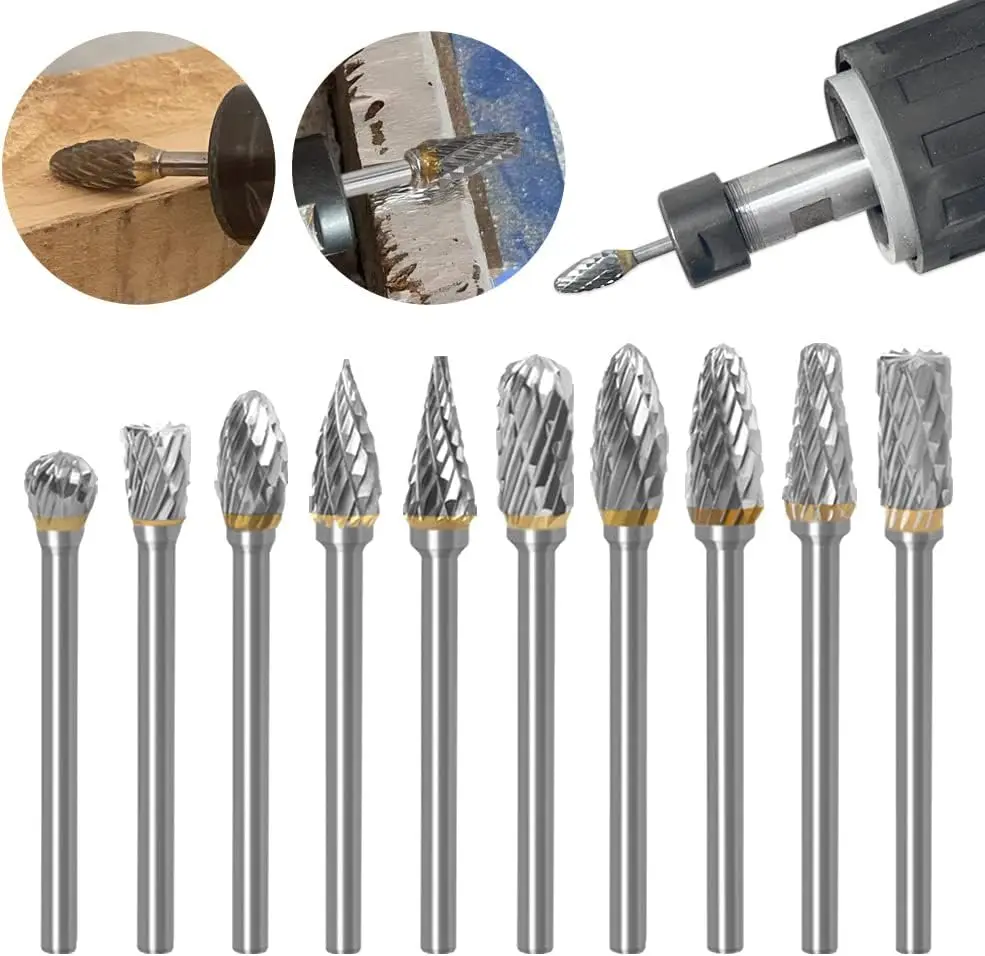 Carbide Cutting Tools Carbide Burrs Set Carbide Cutter Rotary Files
