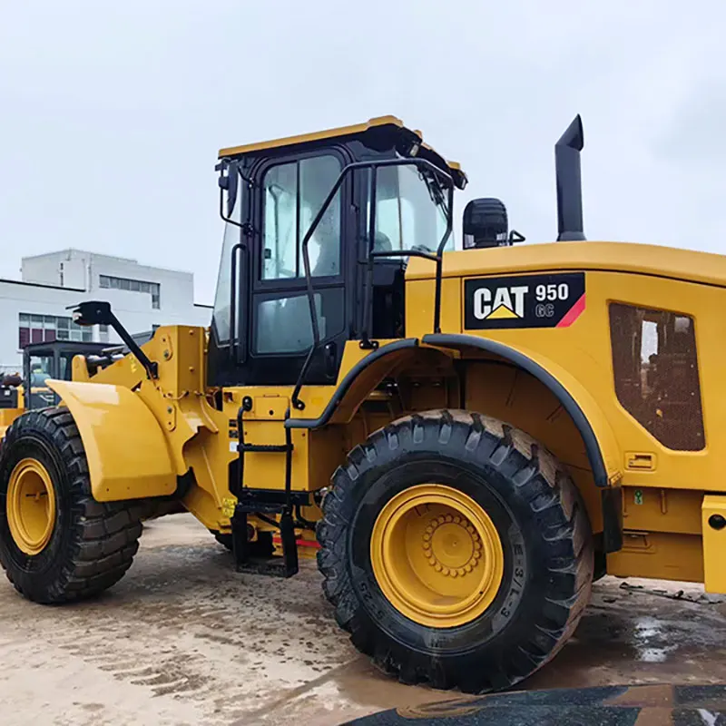 Колесный погрузчик Подержанный Caterpillar CAT 950GC Подержанные колесные погрузчики 966H по низкой цене Лидер продаж