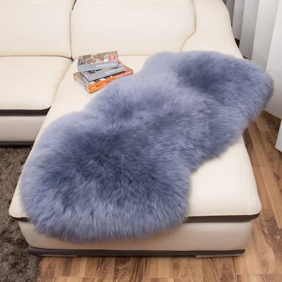 Hot sale nursery Baby 100 authentic genuine New Zealand natural washable real sheep skin fur rug for bedroom bathroom