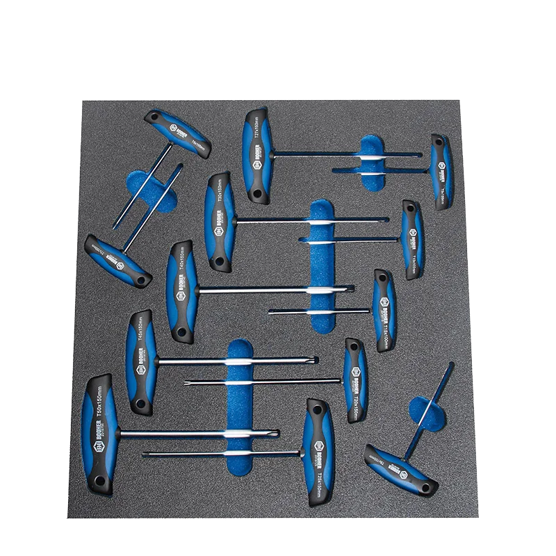Factory wholesale professional 13pcs T-TYPE Torx Keys Set
