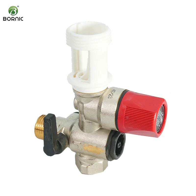 CW617N Brass Pneumatic Safety Relief Valve for Steam Boiler Gas Application General Type