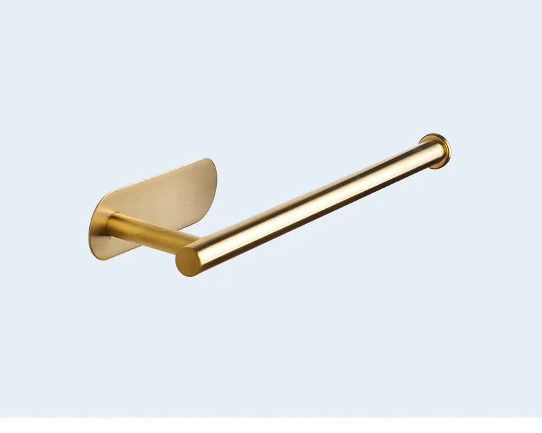 Luxury Paper Towel Holder Gold Tissue Paper Roll Holders Kitchen Paper Plate 27cm