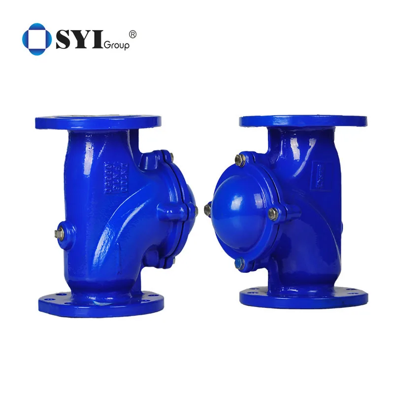 Ductile Iron Hydraulic Sewage Ball Check Valves for Industrial