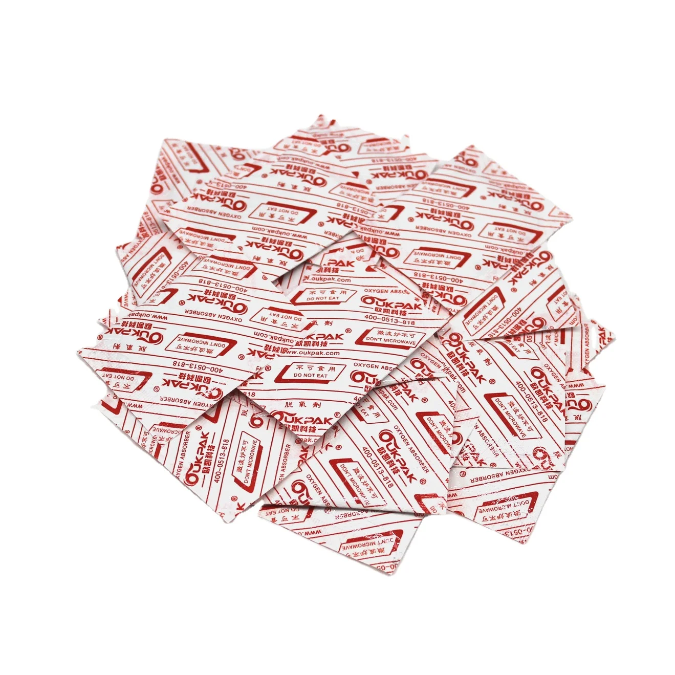 15cc-3000cc iron based Oxygen Absorber Oxygen Scavenger