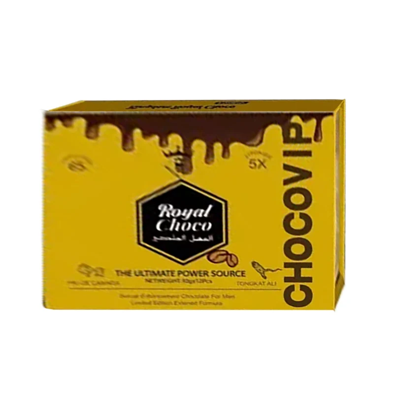 12ct packing box  rhino chocolate vip choco