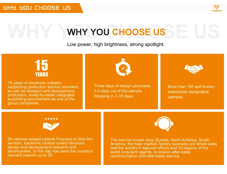 VMANX Direct Manufacturer waterproof outdoor membrane switch