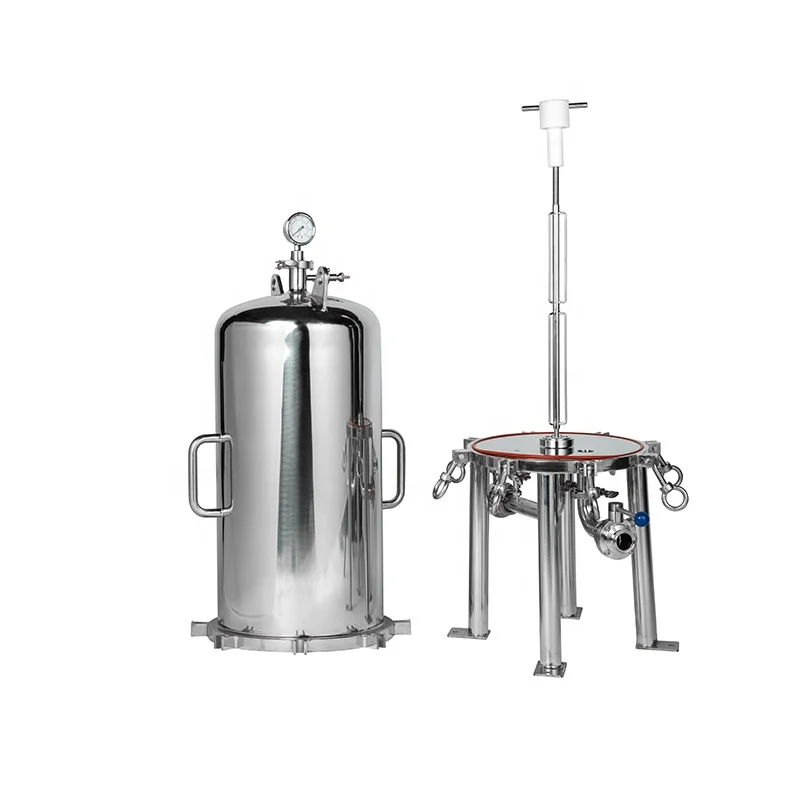 16 inch 1 to 4 high stainless steel beer wine depth stack module disc lenticular filter housing