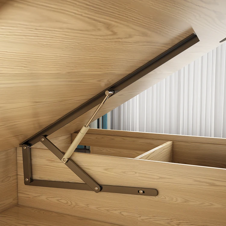 Многофункциональная спальня Nordic Modern Gas Lift High Box Storage Twin Size