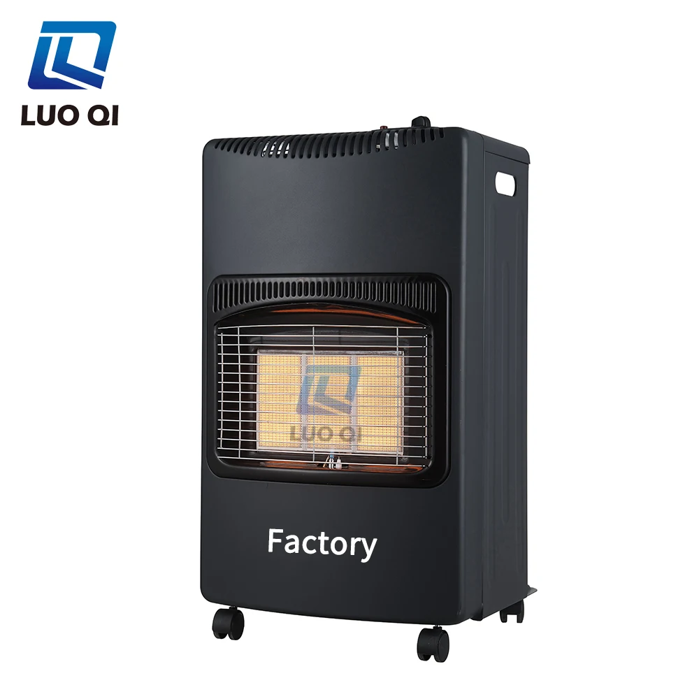 Hot selling foldable indoor mobile gas room heater infrared living room portable gas heater for home with CE
