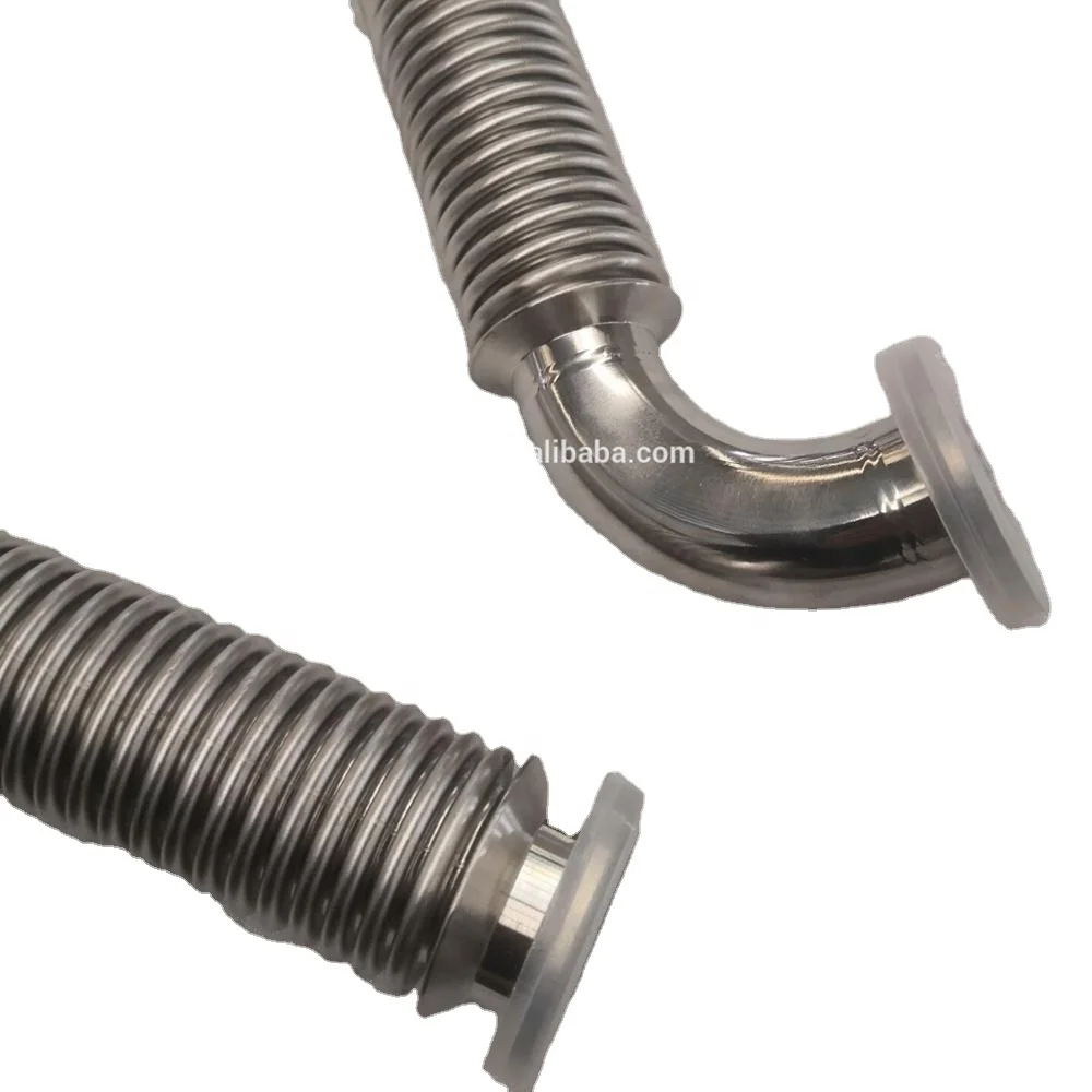 Из нержавеющей стали вакуумные bellow KF40 длинные мягкие тонкие стены