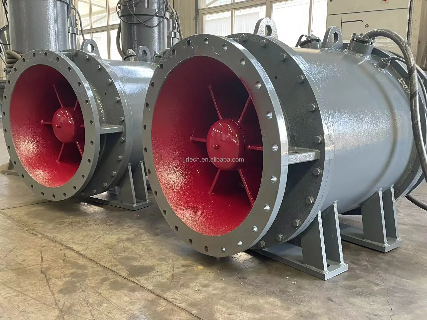 Large Flow Axial Mixed Flow Pump for Flood Control Water Draining Conservancy Submersed Axial Mixed Flow Water Pump Engineering