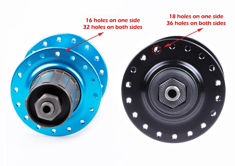 Wholesale factory new 28/32/36 hole mtb bicycle hubs