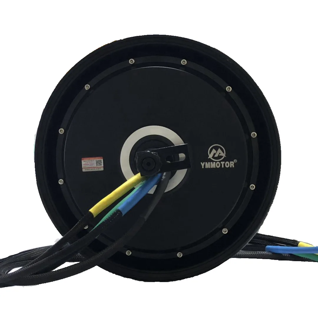 BLDC  Brushless Spoke Motor Double Shaft 2000W Disc Brake Hub Motor for Ebike