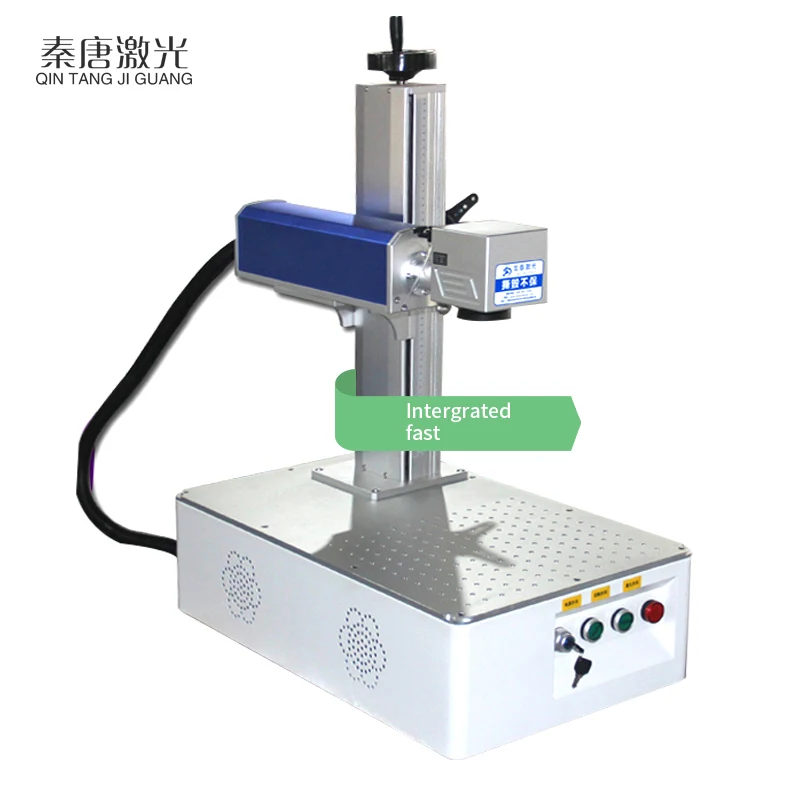 Настольная портативная волоконно-лазерная маркировочная машина, аппарат для лазерной гравировки золота, ювелирных изделий, стали, металла, 20 Вт, 30 Вт, 50 Вт