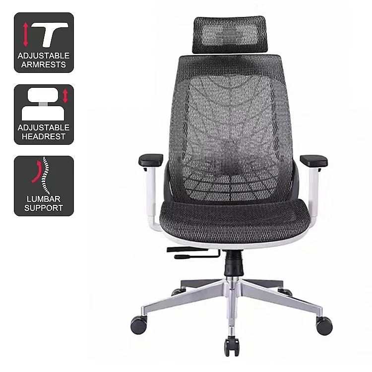 Hot Selling Full Mesh Multifunction Ergonomic High Back Office Meeting Chair Comfort