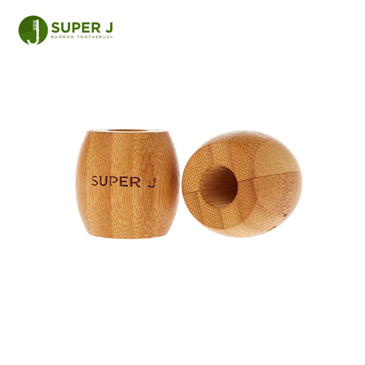 New bamboo fiber toothbrush holder brand design