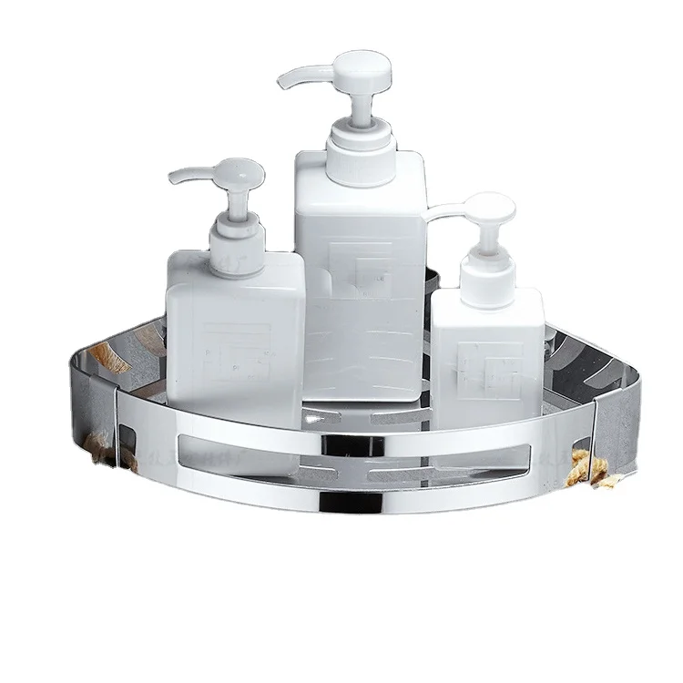 Bathroom accessories stainless steel bathroom decorative corner shelf wall mounted shelves for bathroom