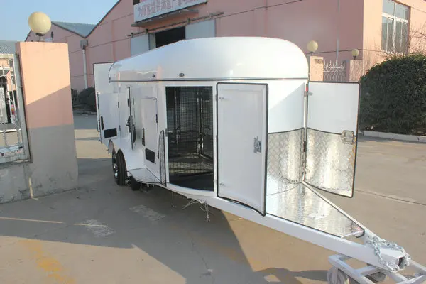 
Factory supply buget 6DT dog trailer for dog transport 