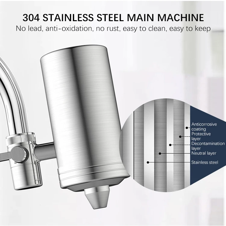 Stainless Steel 304 Hotel Household High Pure Water Filtration