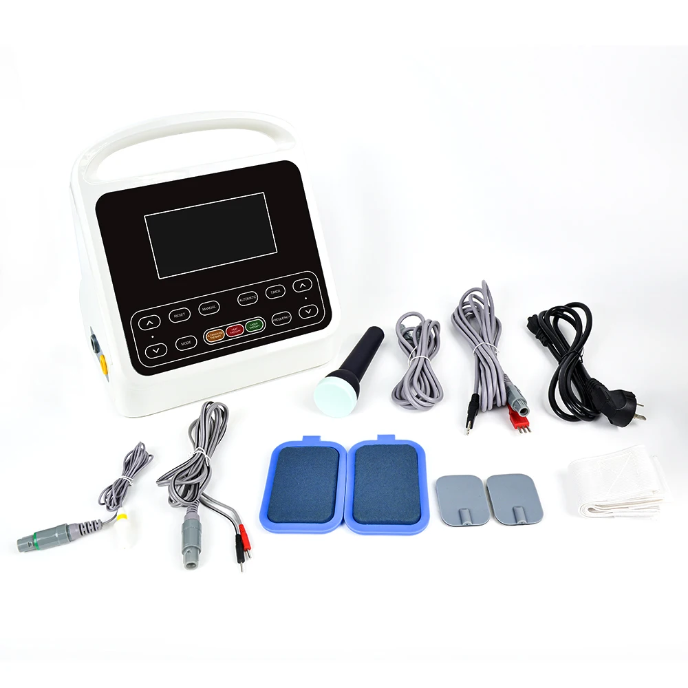 Multi-functional Physical Therapy With Ultrasound Tens & Ems machine 4 Channels intermediate frequency electrotherapy device