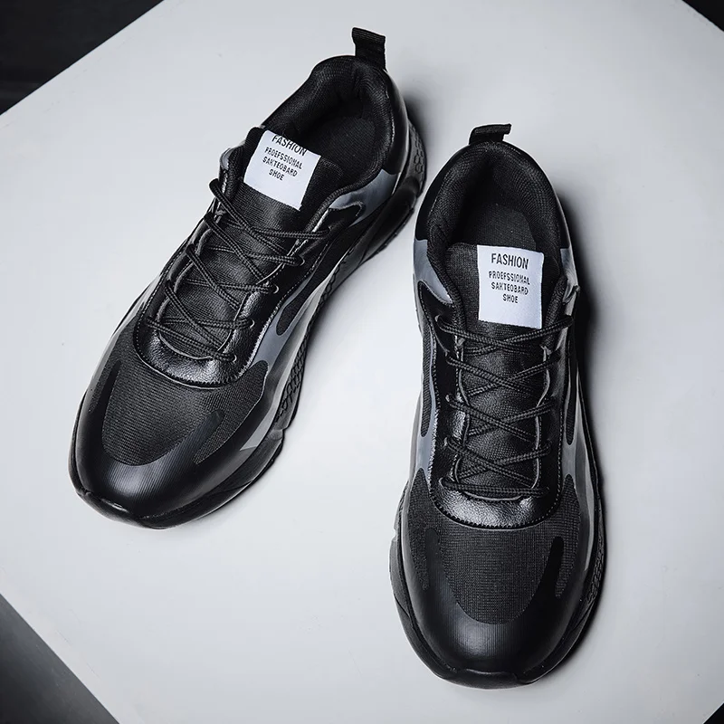 Hot sale lightweight flat men sports shoes mens sneakers