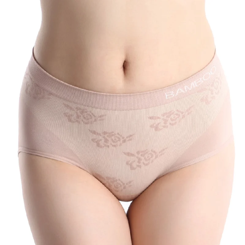 BAMBOO |  OEM High Quality Seamless Hipster Custom Panties Women Wholesale Underwear High Waist Woman Panty Sexy