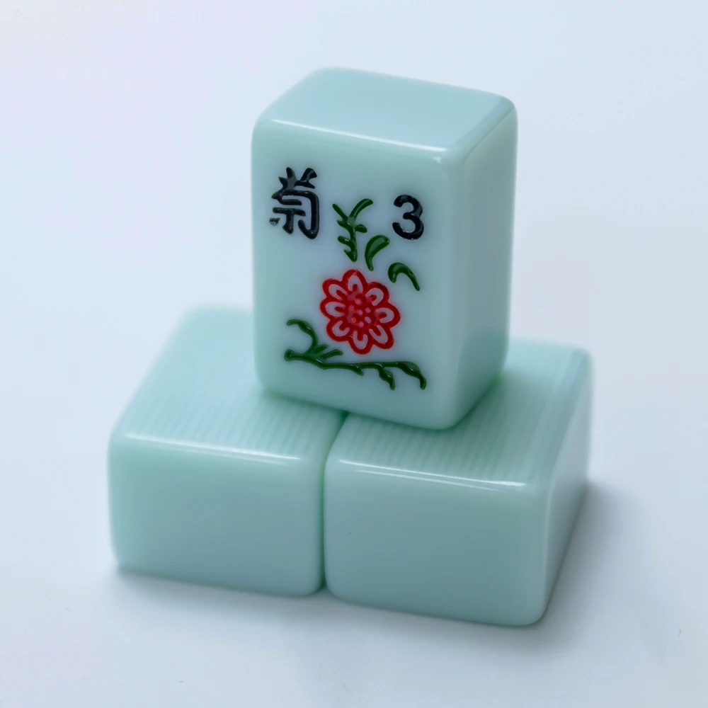 Malaysia Singapore Japan mahjong melamine imitation jade mahjong tiles