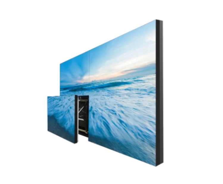 24/7 Indoor Video Wall 700 nits LED Backlit 49 55 inch Splicing Screen Tv Display Wallmount Narrow Bezel 0.88mm LCD Video Wall