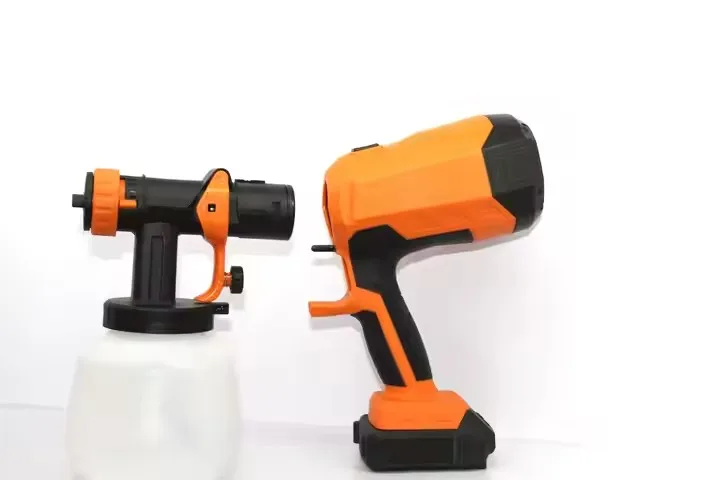 Factory Best Price 18V Lithium Battery Powered Rechargeable hvlp Cordless Spray Gun 1000ml Airless Paint Sprayer For Sale