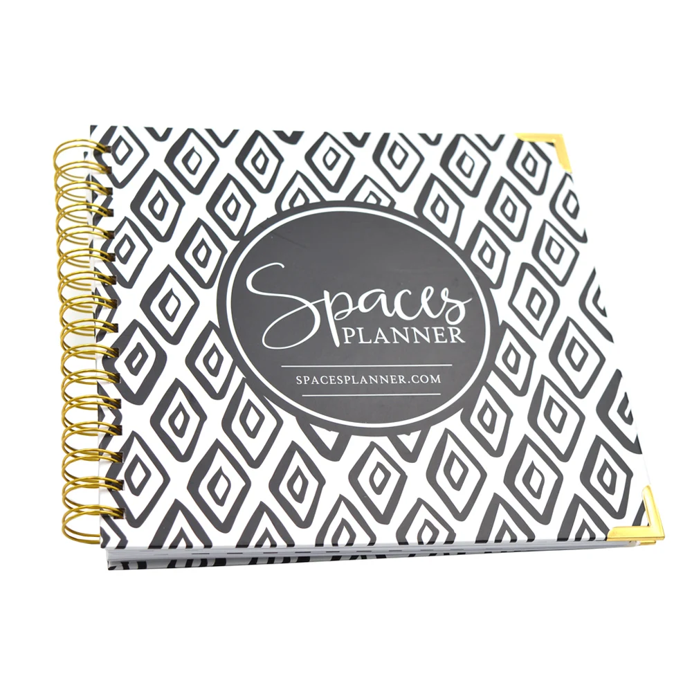 Custom Hardcover Care  Weekly  Workout Dairy Journal Planner diary notebook Printing for sale