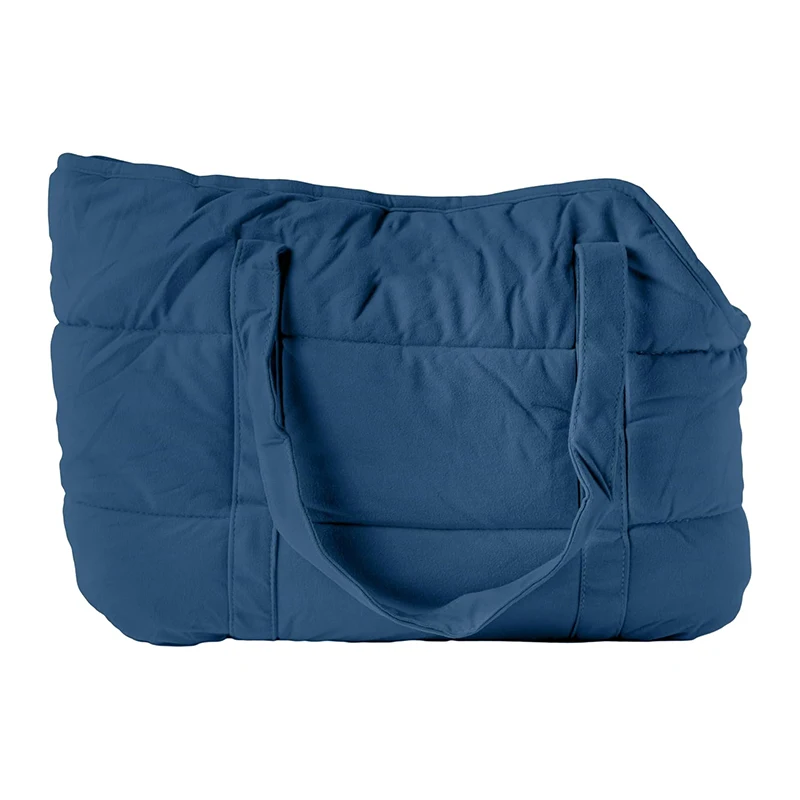 Portable Detachable Soft  Quilted Lightweight Durable Travel Pet Bag for Hiking Camping