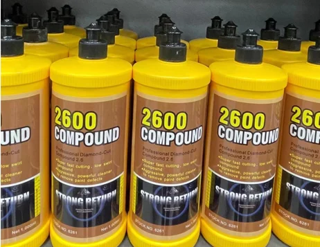 2600# Wax free silicon free water based professional polish compound,car wax polish, Menzerna, 3M